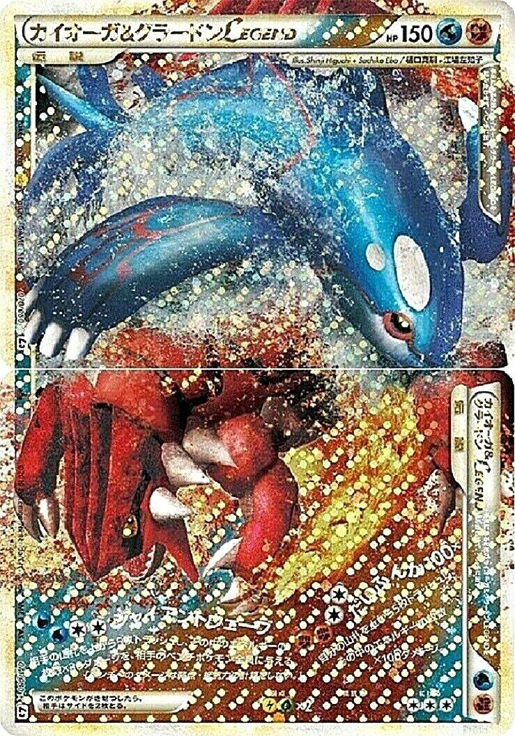 Kit Carta Pokémon Lendarios Grondon E Kyogre