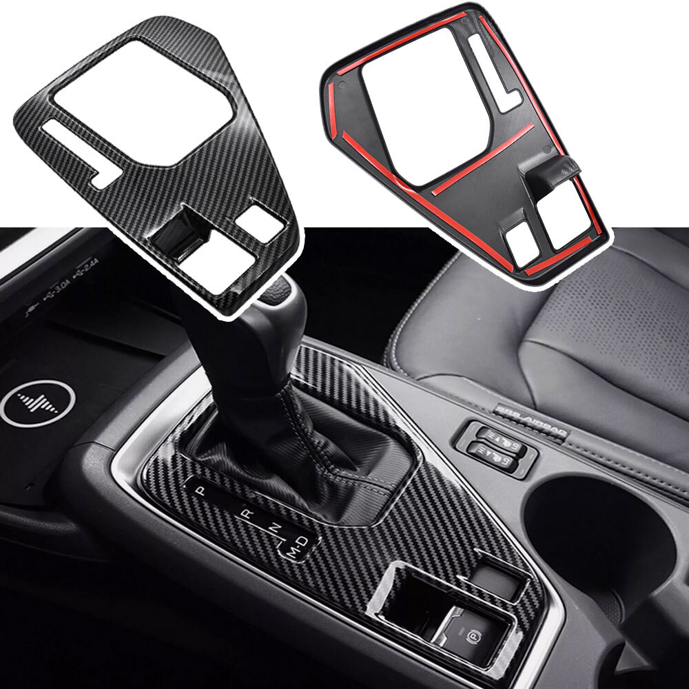 For Subaru Crosstrek 2023-2025 Carbon fiber Interior Gear Shift