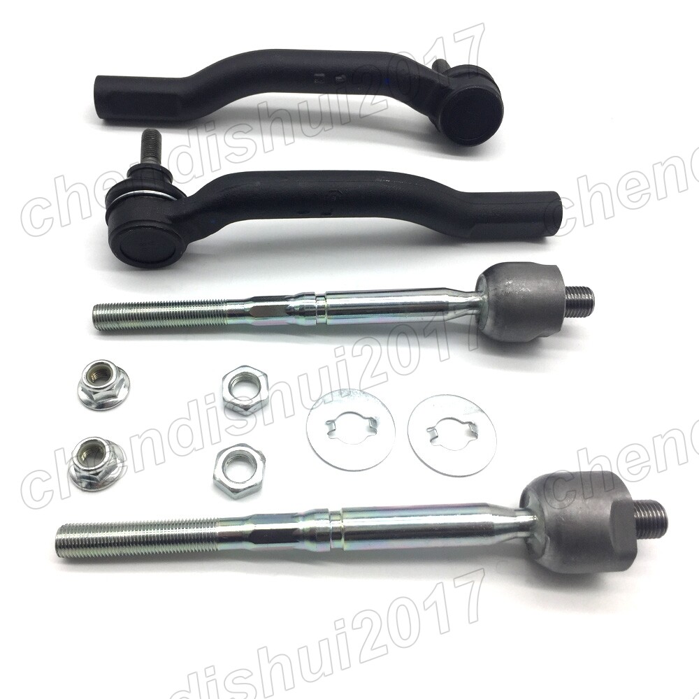 OEM Steering Tie Rod End Outer & Inner for 2007-2014 Nissan Tiida