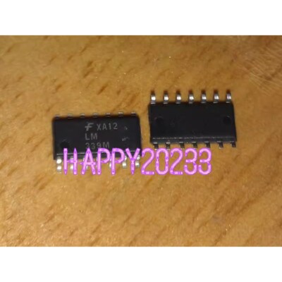 20PCS NEW LM339M LM339AM Four high precision voltage comparators #MX