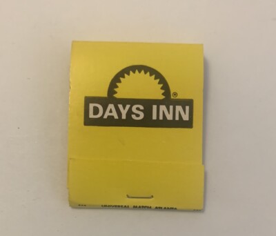 Vintage Days Inn Matchbook Full Unstruck Atlanta Matches Souvenir Hotel Collect