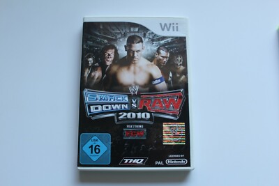 Nintendo Wii Wii U Spiel Smack Down VS Raw 2010 ohne Anleitung