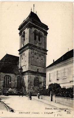 AK AK CHAVANT - L'Église (658795)