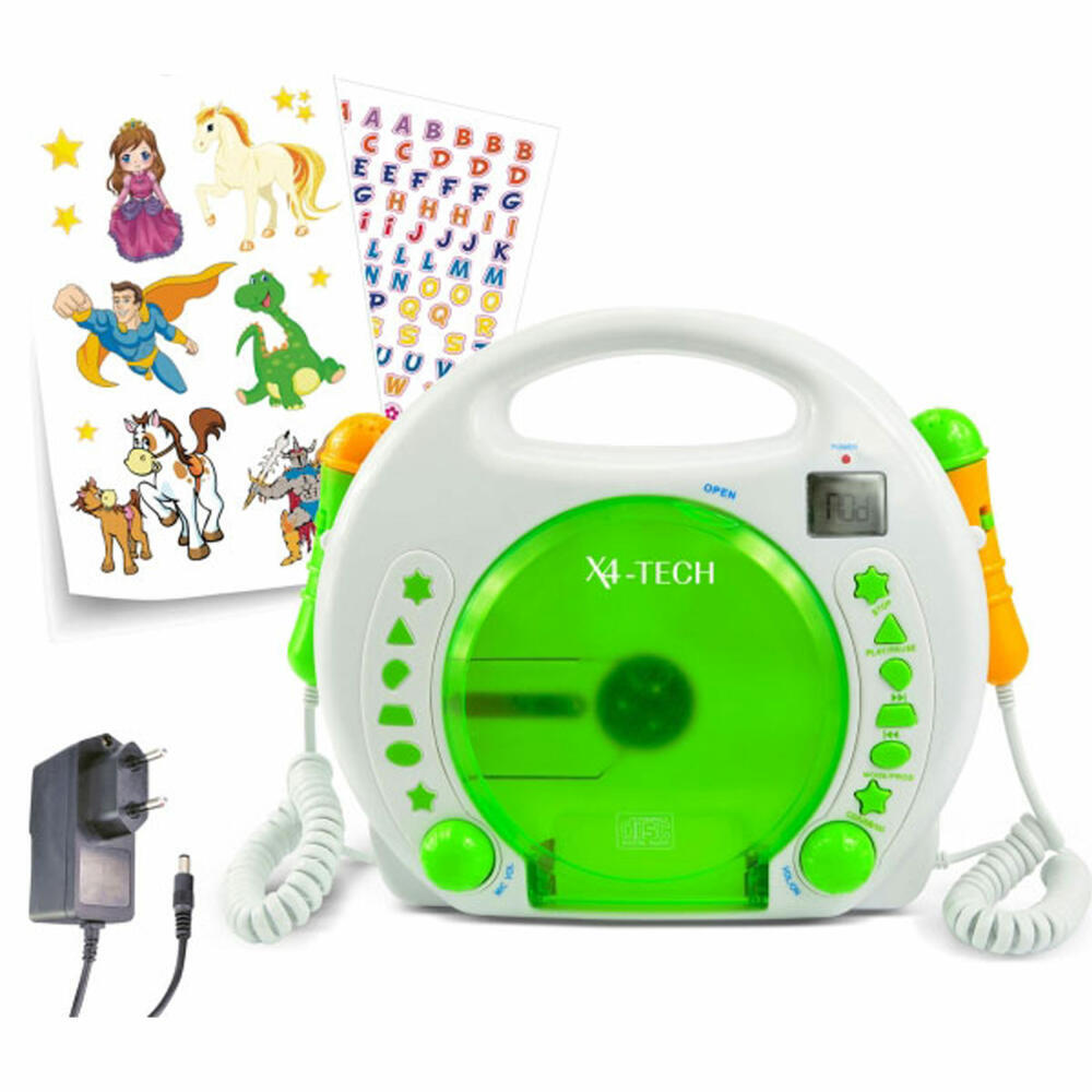 Thumbnail - Karaoke Cd-player Mp3 Mit Akku & Netzteil