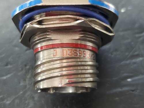 2 ea Amphenol Aerospace D38999/24FC98PN 10-Position Circular Connector De-pinned - Picture 7 of 10