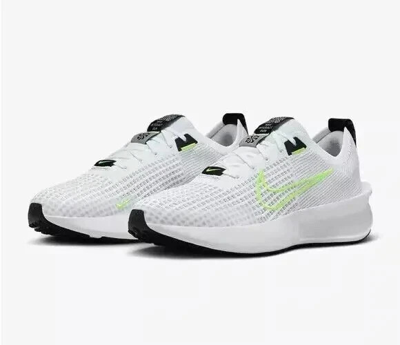 Nike Interact Run Shoes Wolf Grey Volt White FD2291-100 Men's NEW