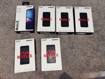 VERIZON PREPAID BUNDLE 6 PHONES DEAL FREESHIP