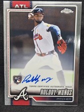 Rolddy Munoz Chrome 2026 Auto