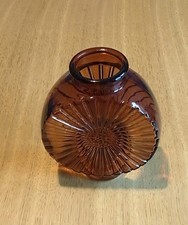 Italian 'sunburst' Mid Century Art Glass Bottle
