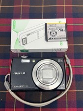 Fujifilm Digital Camera FinePix F480 8.2MP Black Tested With Battery + Charger