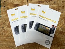 4-Pack Screen Protector for Nintendo Switch Clear Film