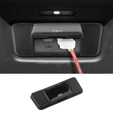 For Cadillac XT6 2020-2022 Paint Black Rear USB Socket Switch Cover Trim new 1x