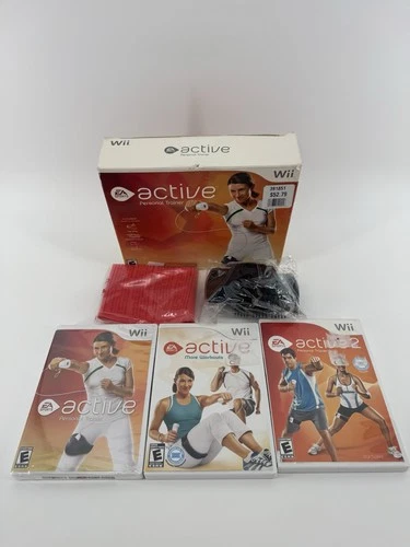 Active Personal Trainer Nintendo Wii Active More Workouts & Active 2 EA Sports
