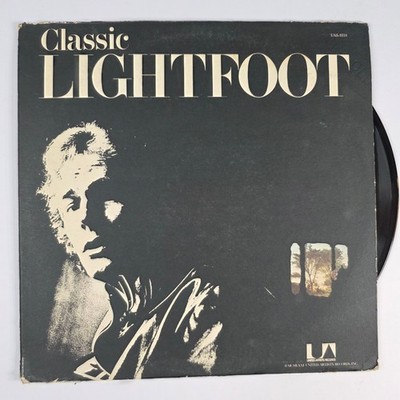 Gordon Lightfoot   Classic Lightfoot LP 1971 UA Folk Rock 33 RPM