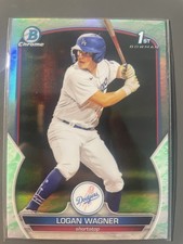 Logan Wagner 2023 Bowman Chrome First Lunar Refractor #36 