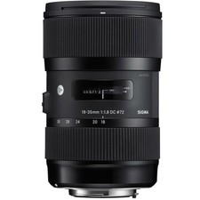 Sigma DC HSM ART 18-35mm f/1.8 Standard Zoom Lens for Canon APS-C EF-S
