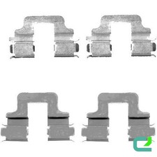 Zubehörsatz Scheibenbremsbelag Lucas 4tlg. HELLA für u.a. FORD Galaxy