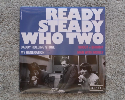 The Who  - Ready Steady Who Two  -  SEALED Picture Sleeve PS 7" EP