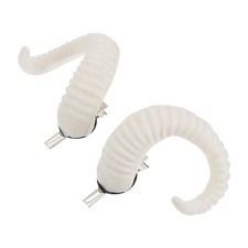 Belliffy Pair Unique Sheep Headband Goat Horns Cosplay Halloween Devil Horns Ha