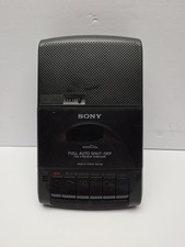 Sony TCM-929 Cassette Player Portable Tape Recorder Tested New Belts