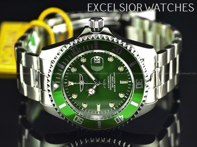 Invicta Men's 47mm Grand Pro Diver NH35A Automatic Green Dial