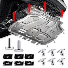 14PCS Engine Splash Shield Hardware Kit, Lower Cover Pin Screws and Clips, 90...
