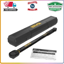 Torque Wrench 1/2-Inch Drive Click 10~150 Ft-Lb/13.6~203.5 Nm (LX-183)