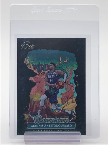 GIANNIS ANTETOKOUNMPO 2022-23 PANINI ONE AND ONE DOWNTOWN BUCKS A Q0014