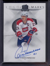 2024-25 The Cup Guy Carbonneau Logo Marks Auto