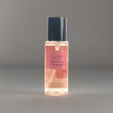 VICTORIA  S SECRET STRAWBERRIES  CHAMPAGNE FRAGRANCE BODY MIST SPLASH 2.5 oz