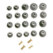 Plumb Pak PP805-22 Assorted Size Rubber Replacement Beveled Faucet Washer Kit