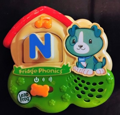 LeapFrog Fridge Phonics Scout Electronic Learning Toy Set w/ Letter Tiles