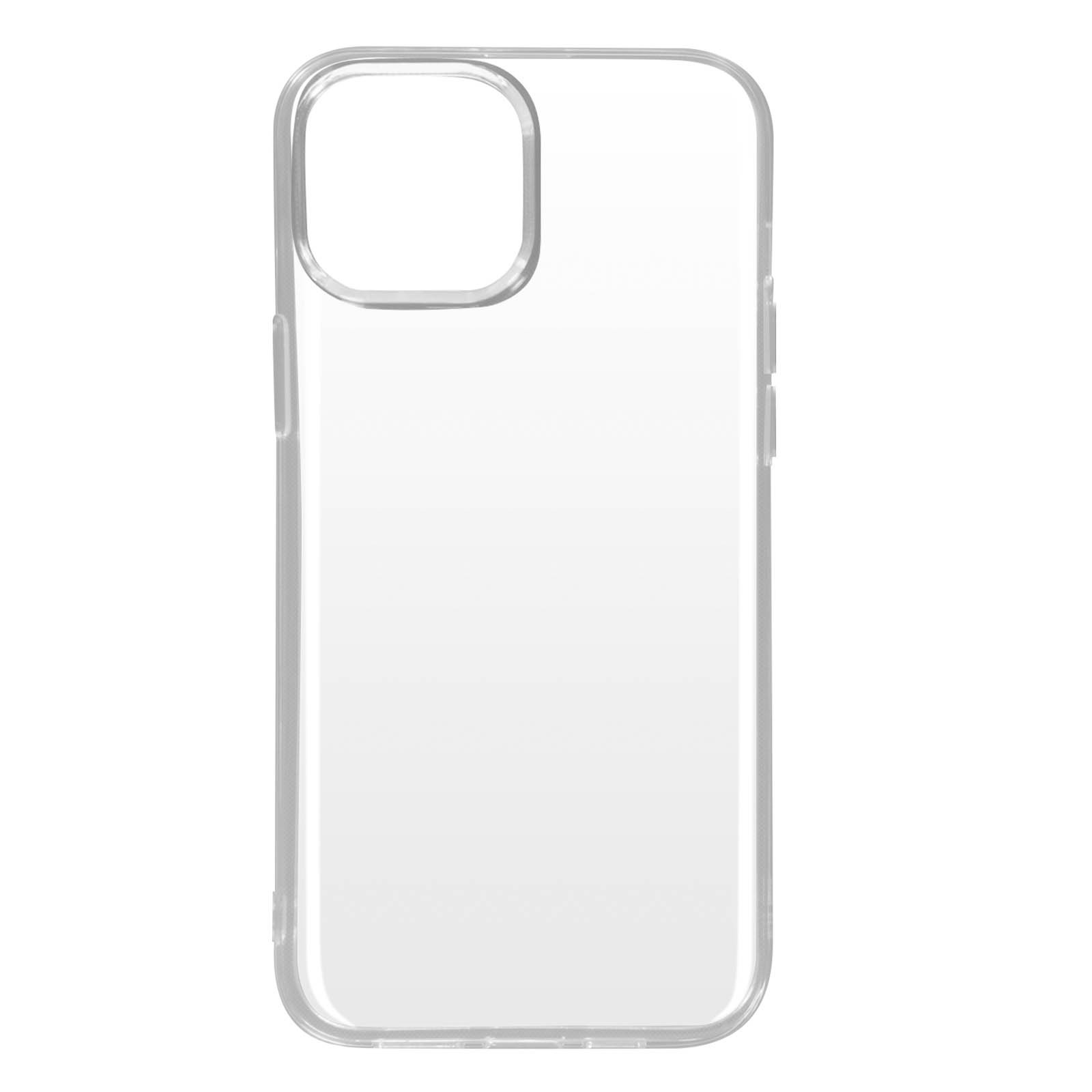 Coque iPhone 14 Pro transparente en gel silicone flexible protection fine