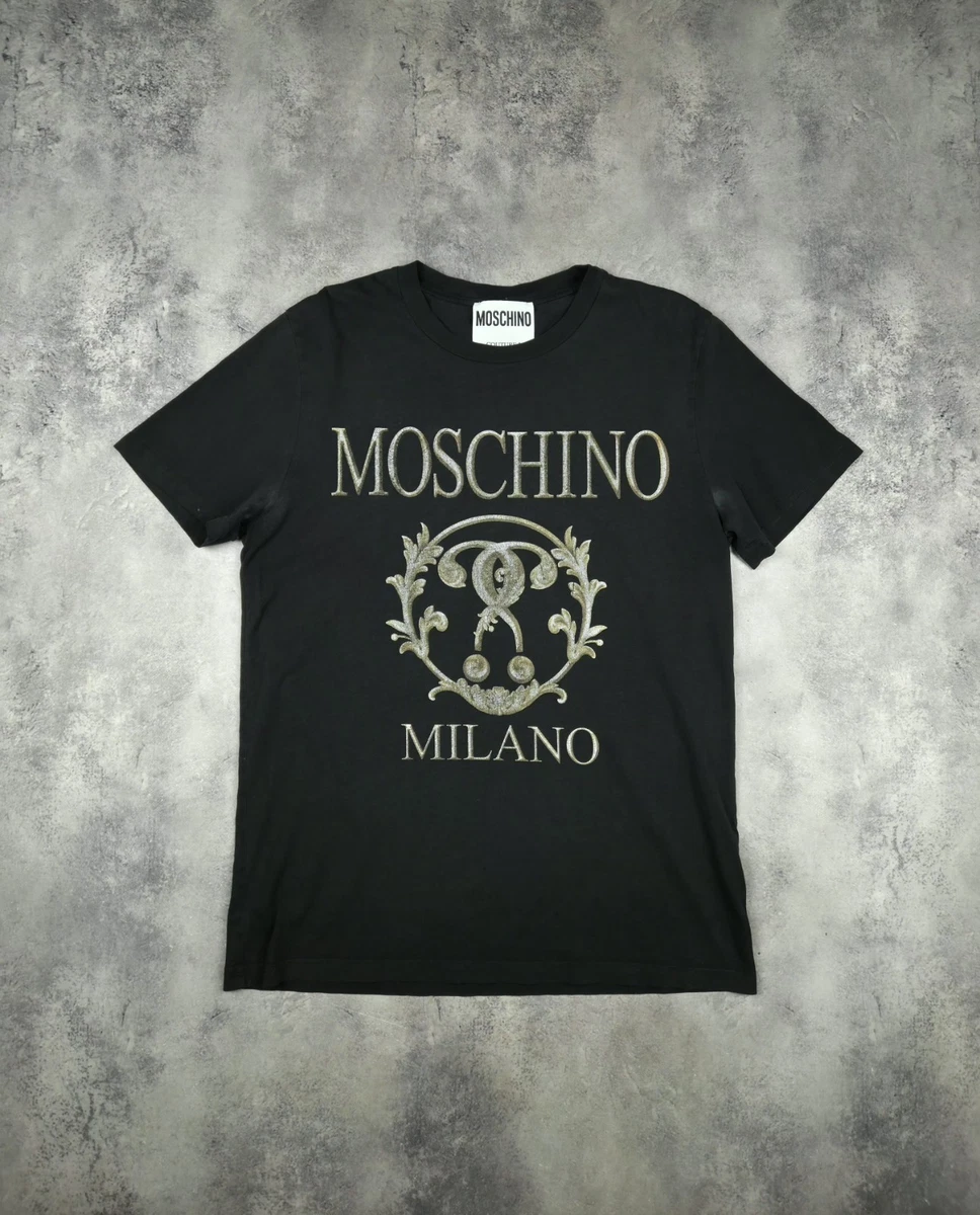 MOSCHINO TEDDY BEAR - T-shirt con stampa - multi black/nero