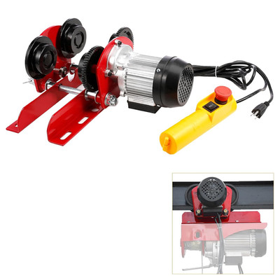 1 Ton Electric I-Beam Trolley for PA600-1000 Power Hoist | 2204Lbs Load Capacity