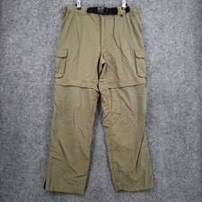 Boy Scouts of America Switchback Uniform Pant Men Medium Green Cargo Convertible