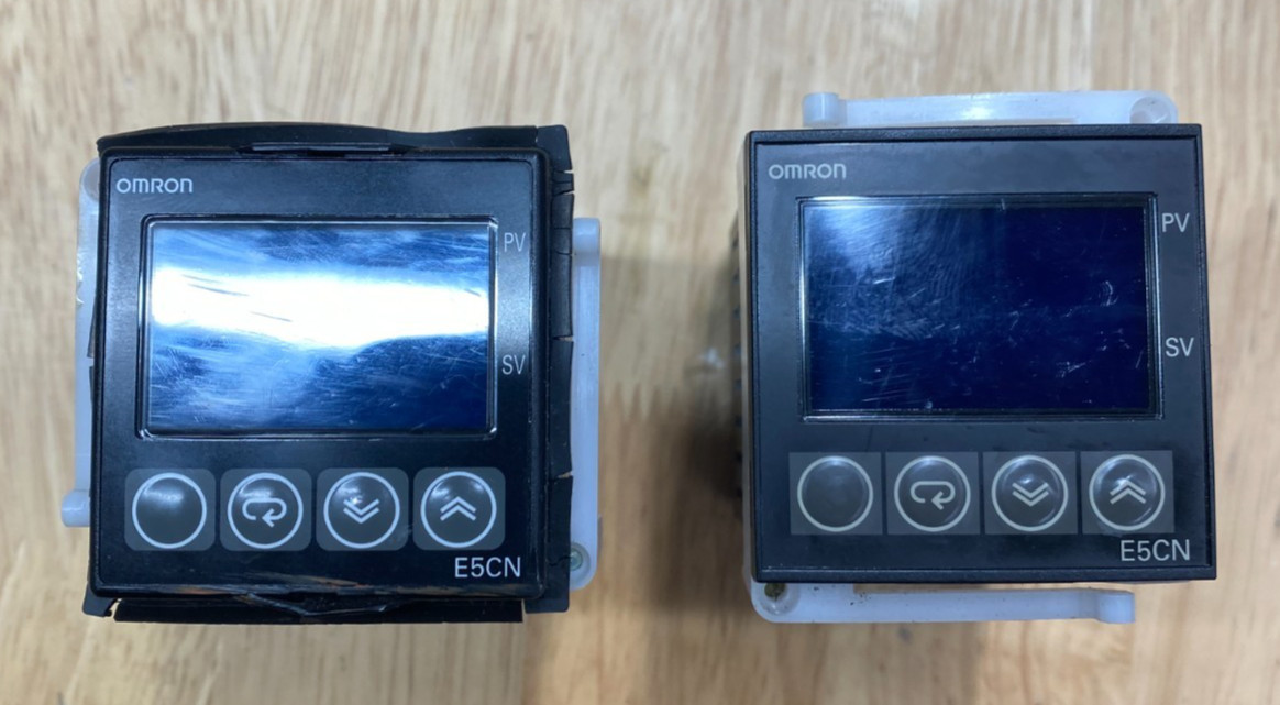 Lot of 2 Omron E5CN-C2MT-500 Temperature Controller Tested! Free Shipping!