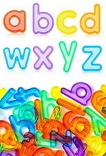 78 Pcs Translucent Lowercase Letters - Light Table Manipulatives | 3 Sets of ...