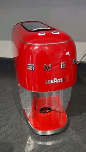 Smeg Lavazza 50's Style Retro Kapsel Kaffeemaschine Rot LM200 Pod Lavaza
