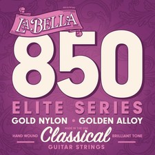 La Bella 850 Elite Gold Nylon Golden Alloy Classical Guitar String