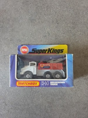 Matchbox Super Kings K-14 C Heavy Breakdown Truck. Sehr Guter Zustand mit OVP
