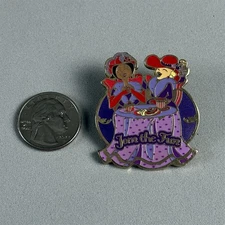 Red Hat Society Join The Fun Ladies Laughing Tea Party Brooch Lapel Pin #54445