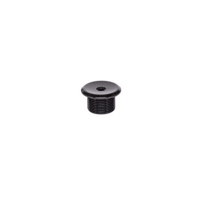 Salt Plus HQ Fork Top Bolt - Alloy M24 Thread, Lightweight, Black Bicycle