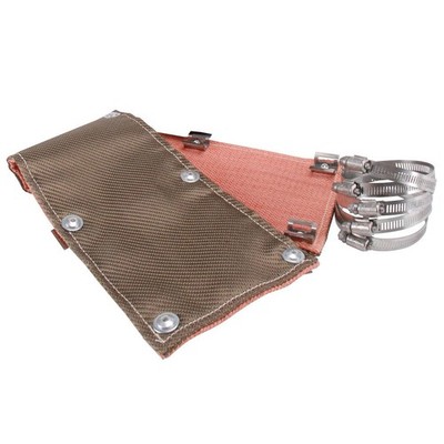 DEI Exhaust Pipe Heat Shield 10451; Titanium 1350 deg Clamp On 24 x 6 in.
