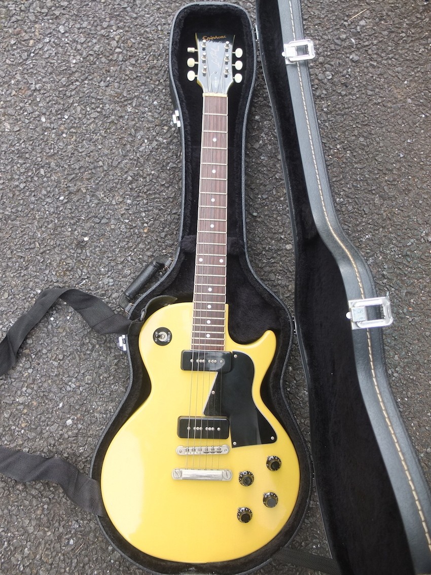 Electric Guitar Epiphone by Gibson Les Paul Special TV Yellow 2006