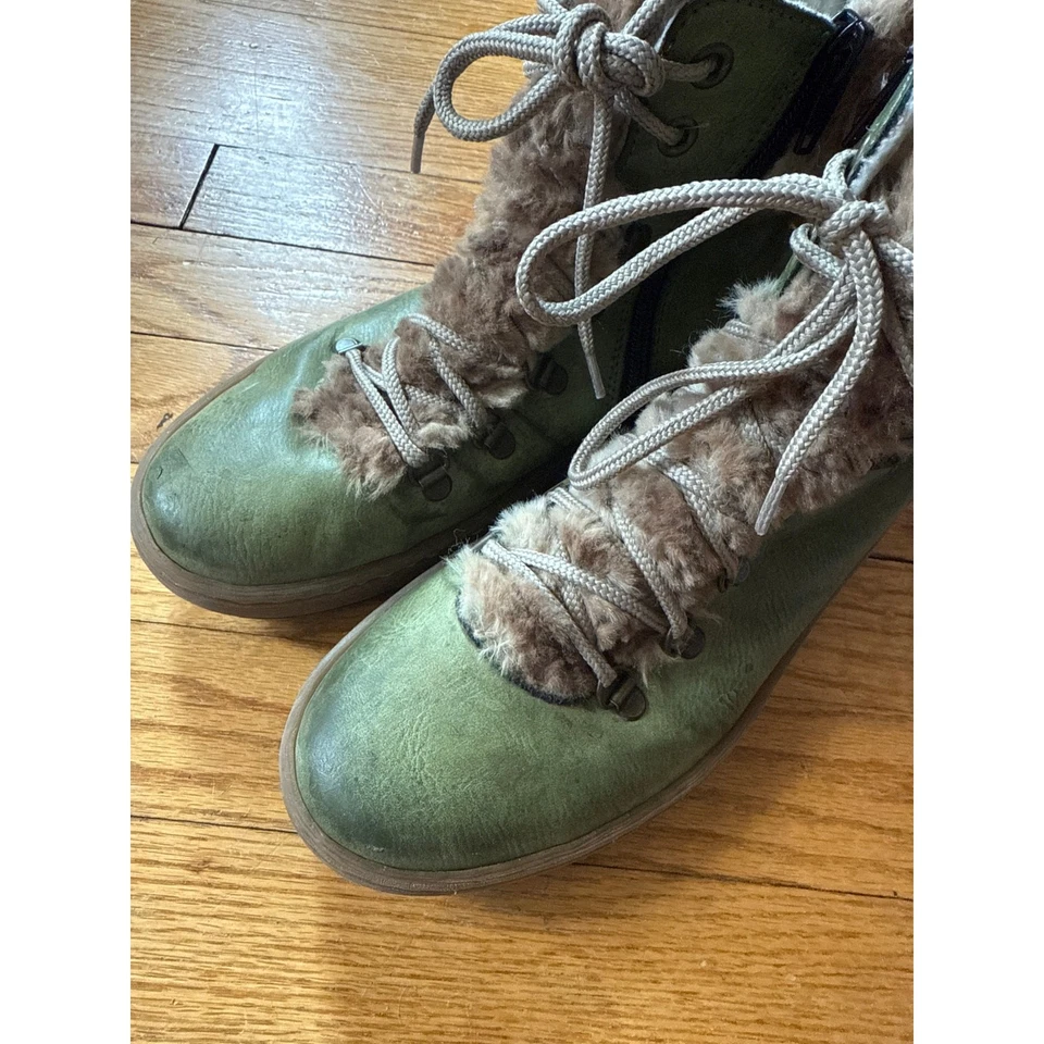 Rieker Women’s Olive Ankle Boots Size US 7.5 EU 38 - Image 2 of 4