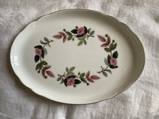 WEDGWOOD  'Hathaway Rose'  Oval  TRINKET TRAY
