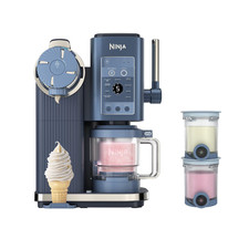 Ninja CREAMi Scoop & Swirl 13-in-1 Ice Cream Maker - Navy BNIB RRP £360 