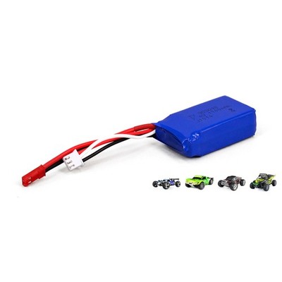 WLToys Akku 1100mAh 7.4V mit JST-Plug für RC Fahrzeug u. a. A959, A969,A979,K929
