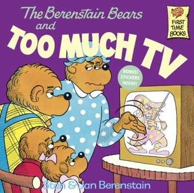 THE BERENSTAIN BEARS AND TOO MUCH TV (TURTLEBACK SCHOOL & By Jan & Stan NEW